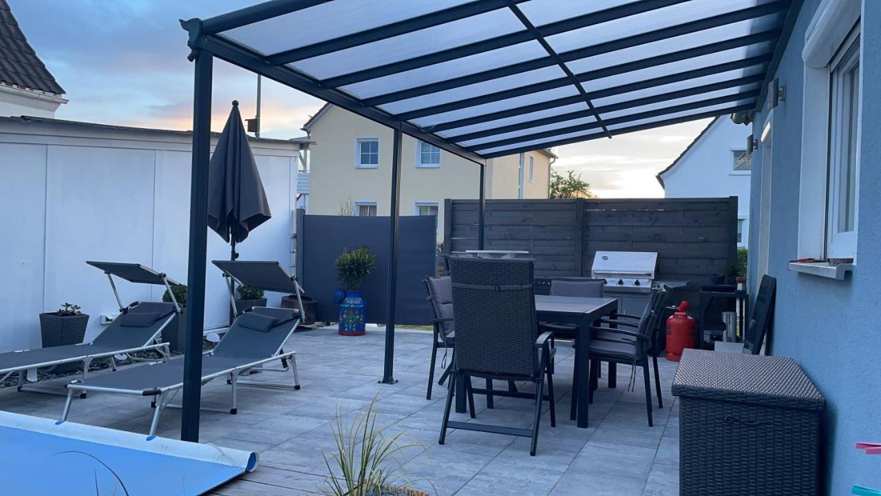 Modern House With Pool - 3 Bedrooms 2 Bathrooms Memmingen Eksteriør billede